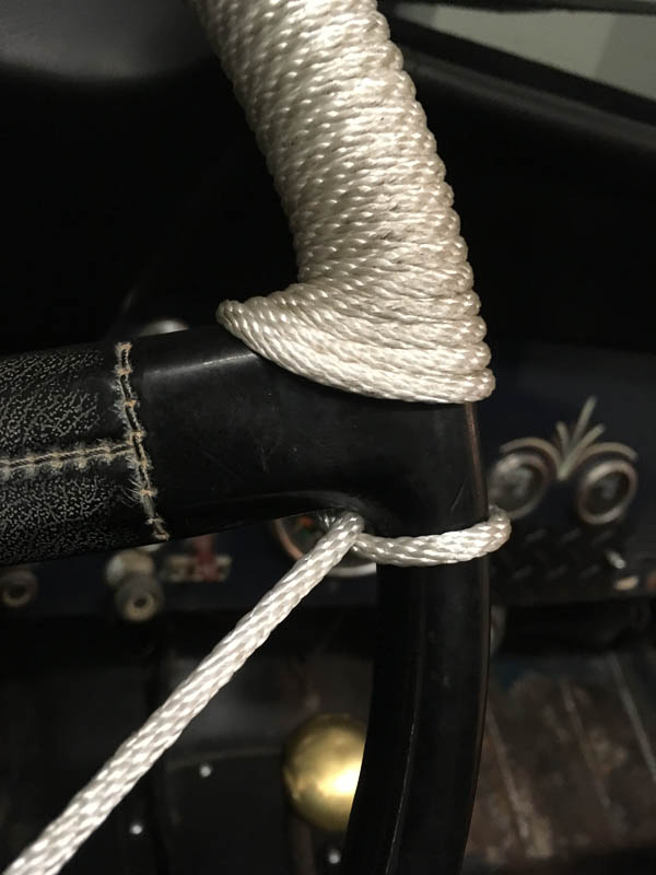 String wrapping a steering wheel Page 5 The H.A.M.B.