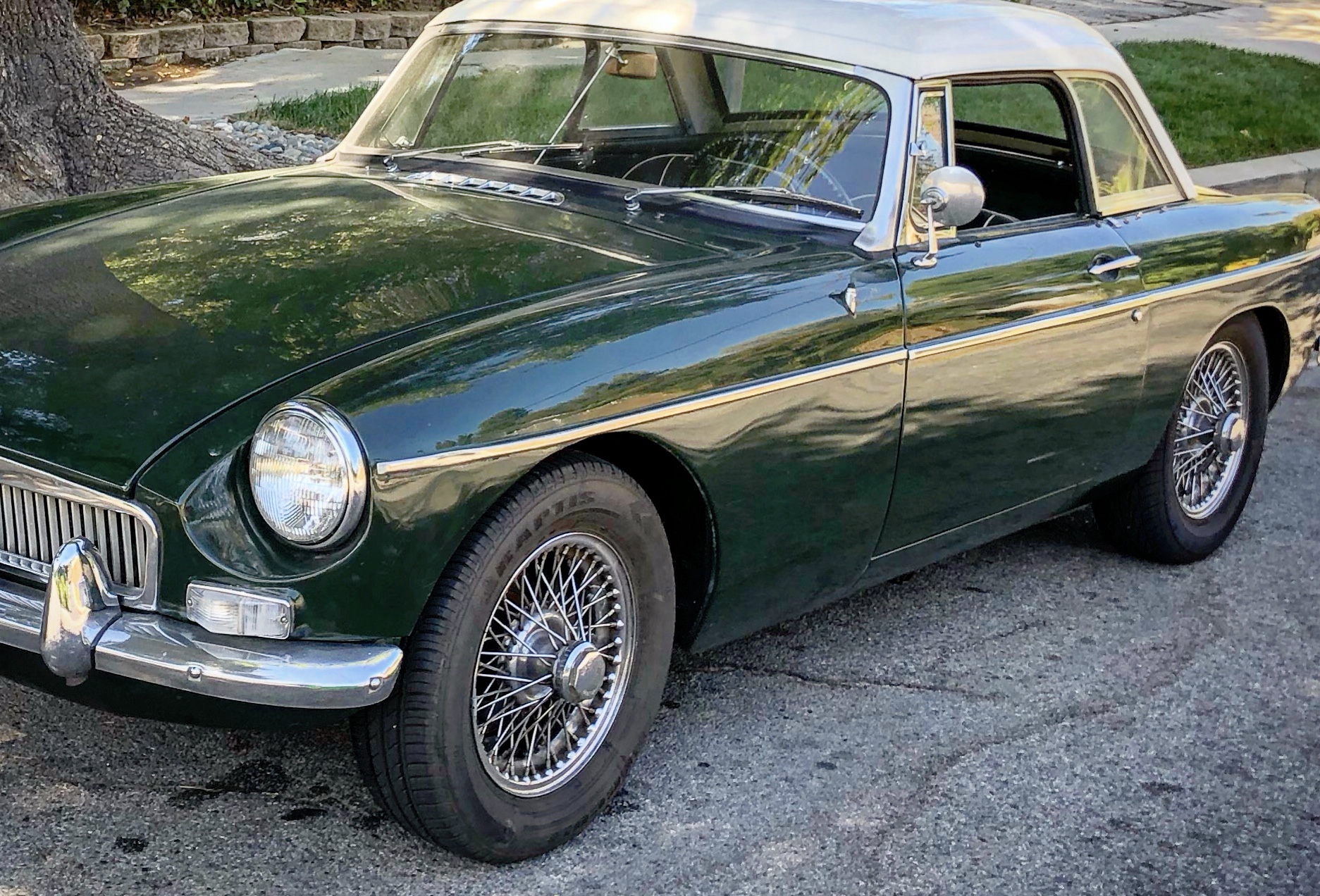 Opinions on chrome Appliance Wire Wheels : MGB & GT Forum : The MG  Experience